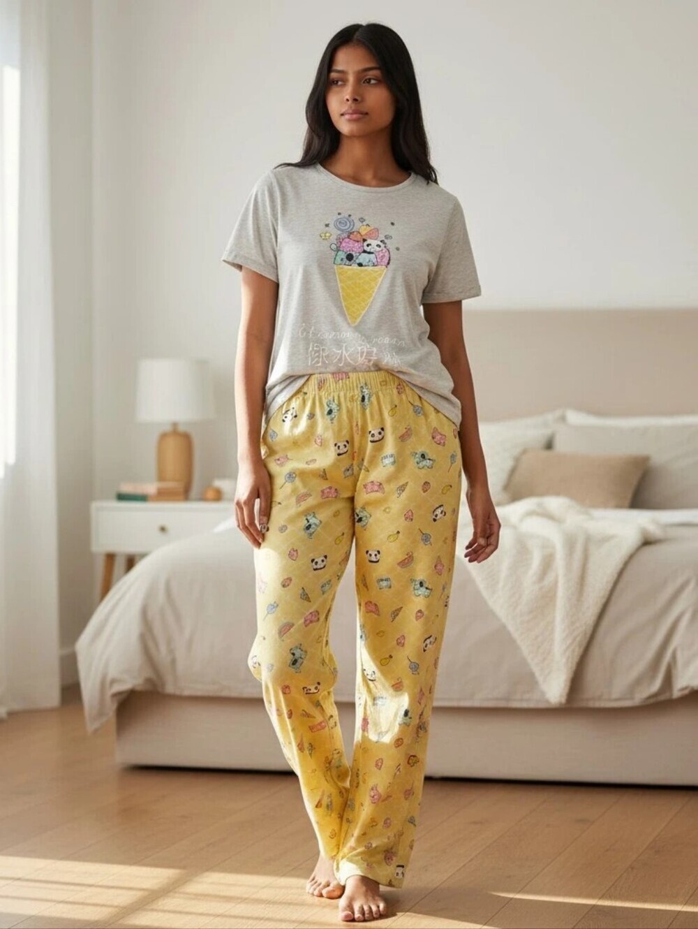 LC WAIKIKI Sweet Dreams Gilrs like an 🍦 PJ Set